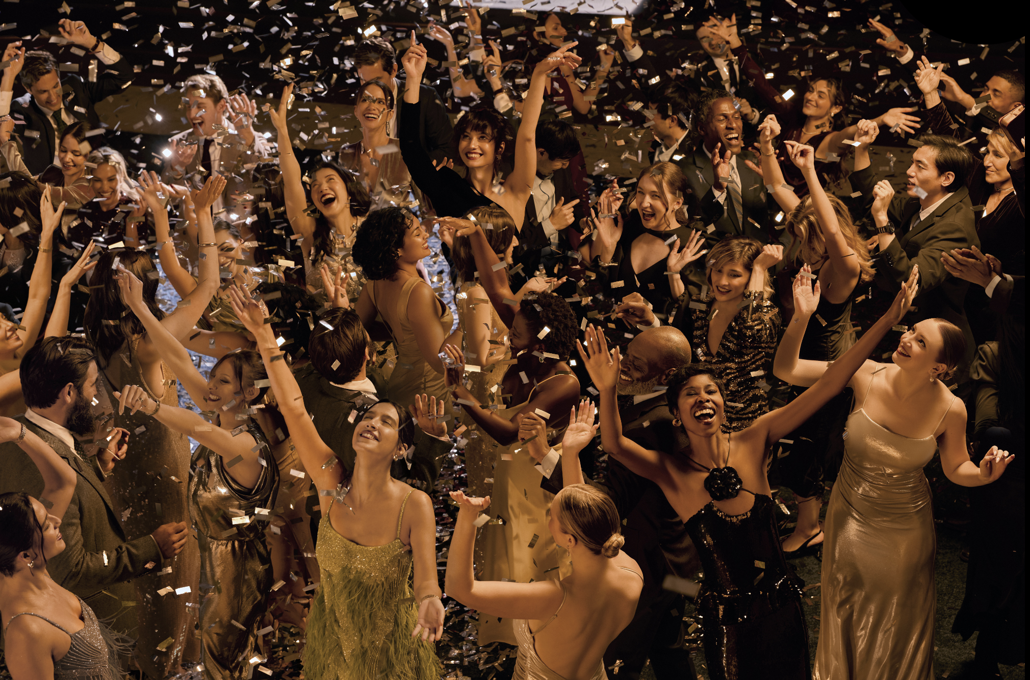 People gathered at waldorf astoria new york celebrating